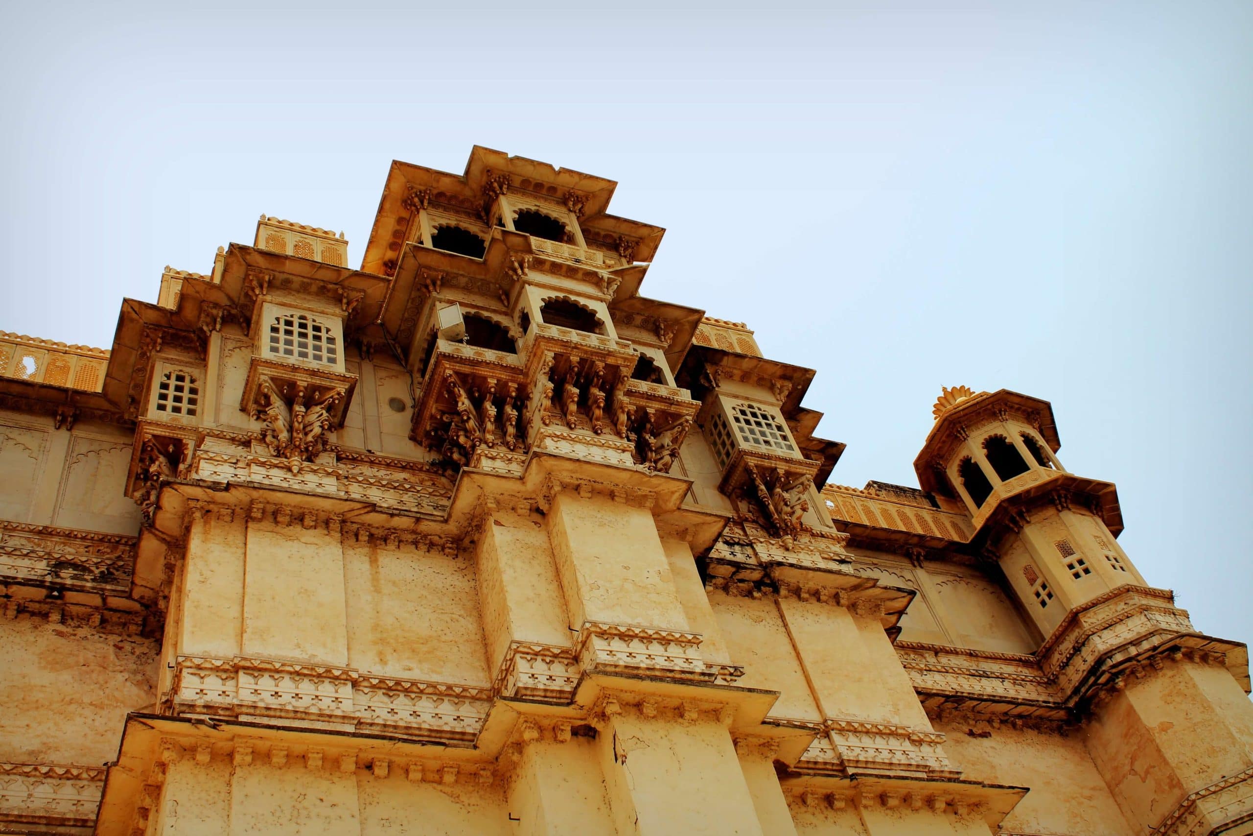 North India city palace udaipur rajasthan india