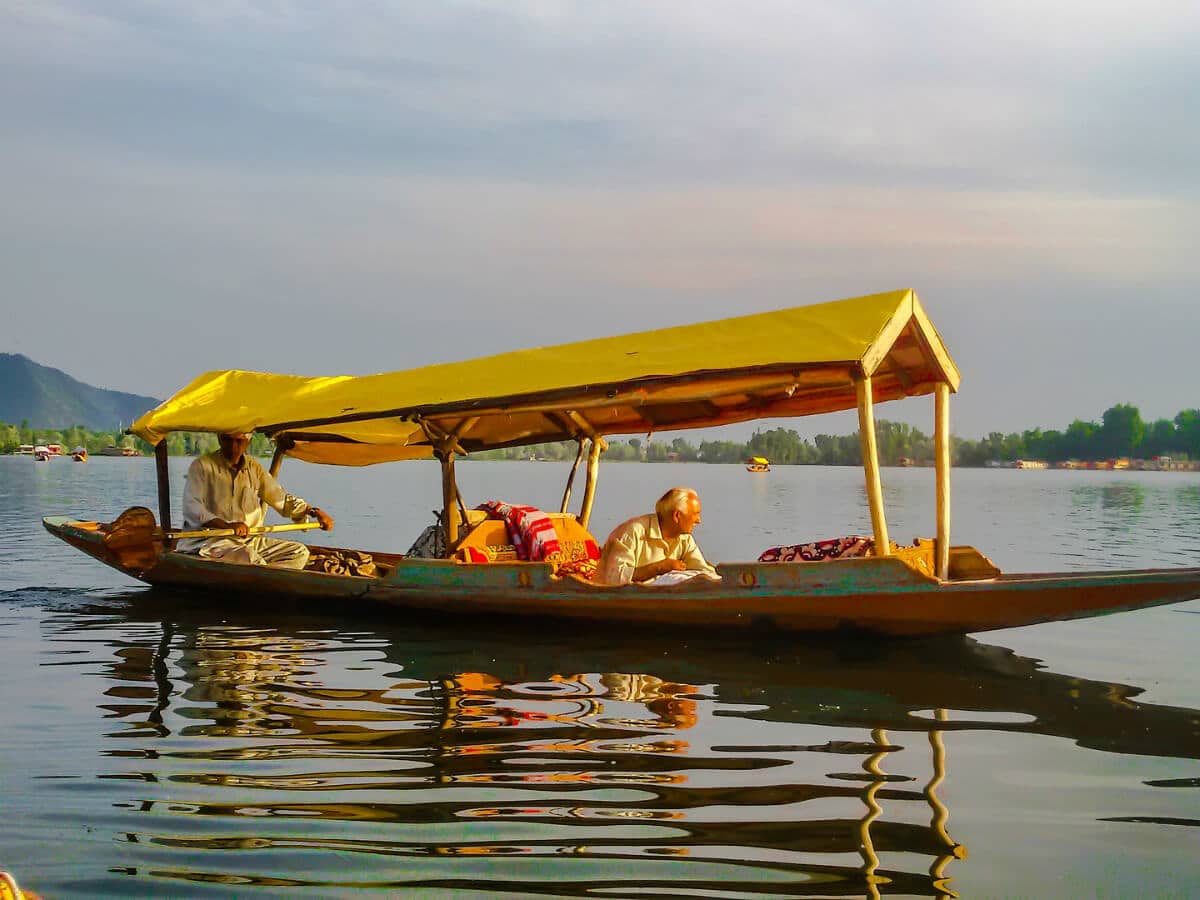North India dal lake at srinagar
