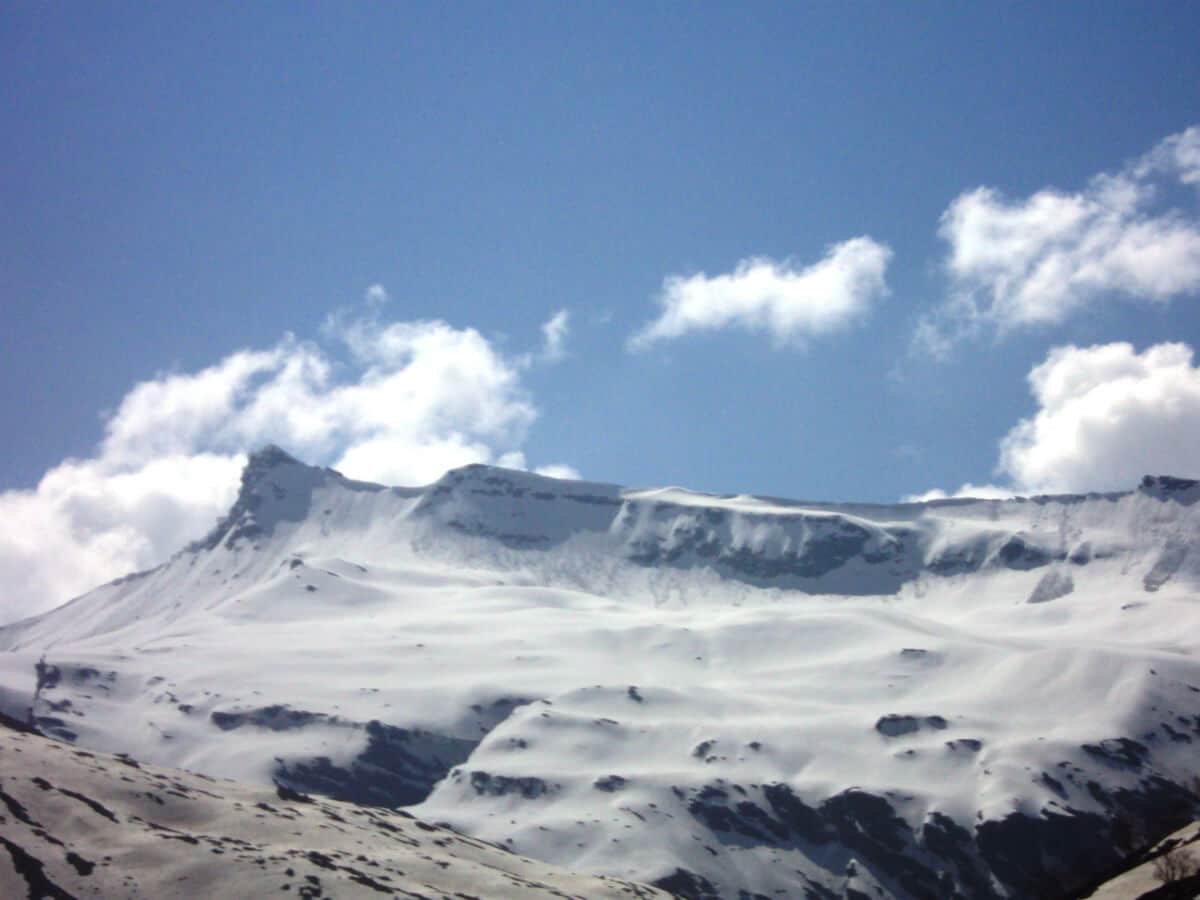 North East himalayas from rohtang pass