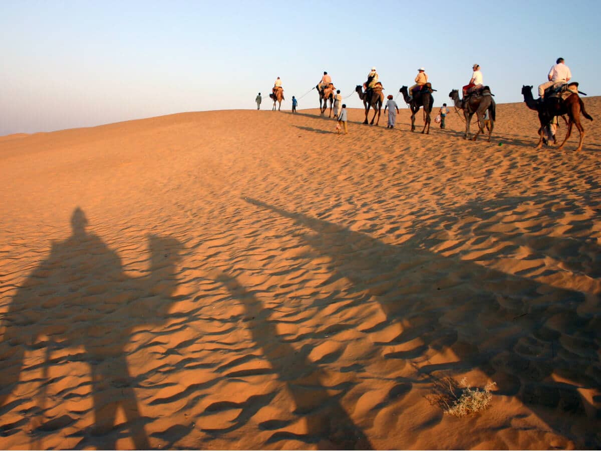 North India thar khuri desert