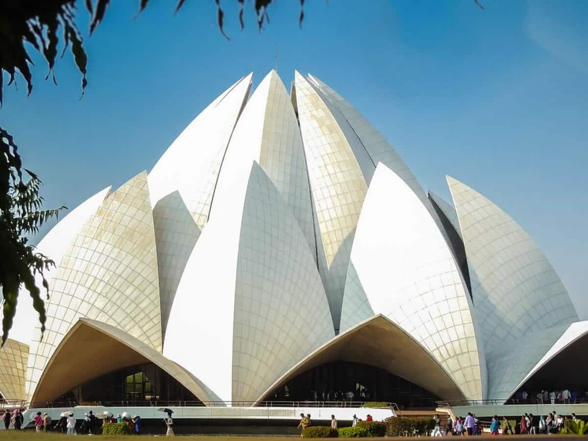 North India lotus temple delhi