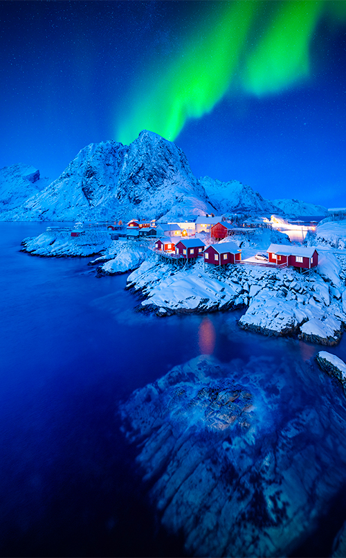 Europe northern lights