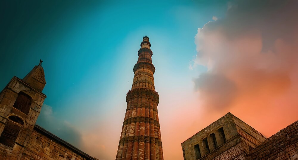 North India qutub minar in north india tour packages